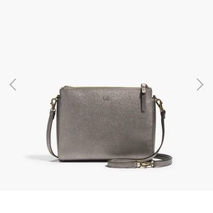 Lo & Sons The Pearl Convertible Crossbody Bag, Graphite